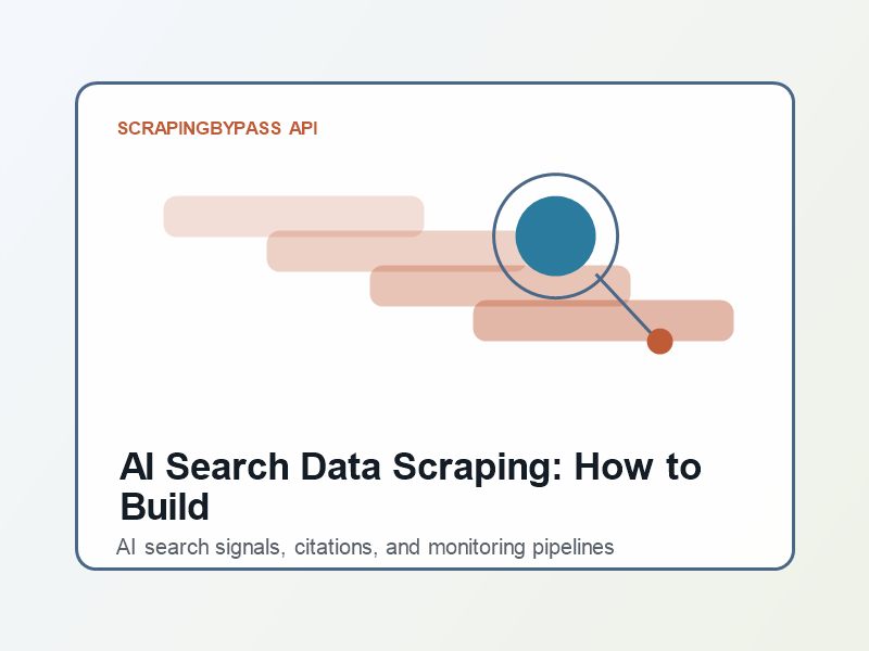 AI Search Data Scraping: How to Build Reliable Pipelines for Public Web Signals - Scrapingbypass API