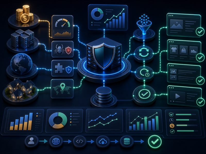 Comparison of Scrapingbypass API direct fetch and browser automation for AI agents