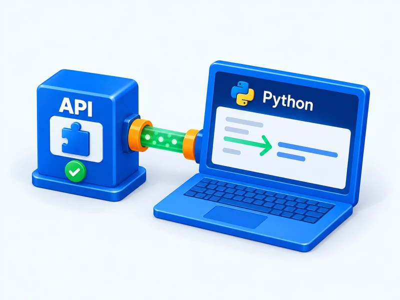Python laptop and API adapter cartridge with a DataDome puzzle badge