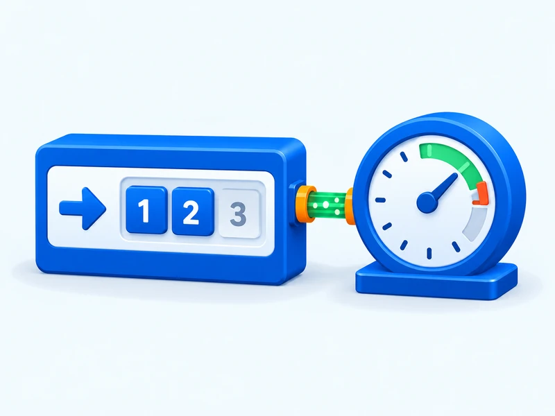 A blue request controller and budget gauge illustrate bounded attempts rather than unlimited verification retries