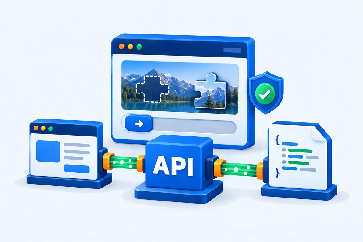 DataDome slider CAPTCHA connected to an API and structured response