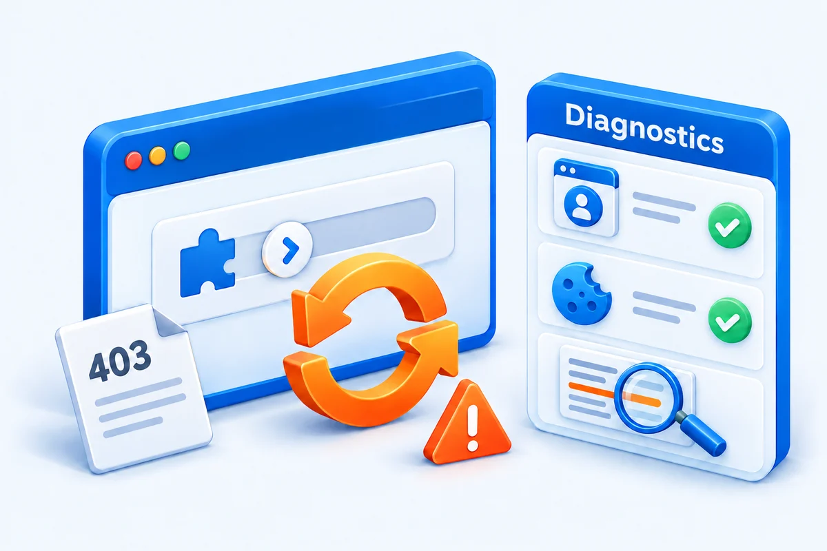 DataDome CAPTCHA loop, 403 response and session diagnostics